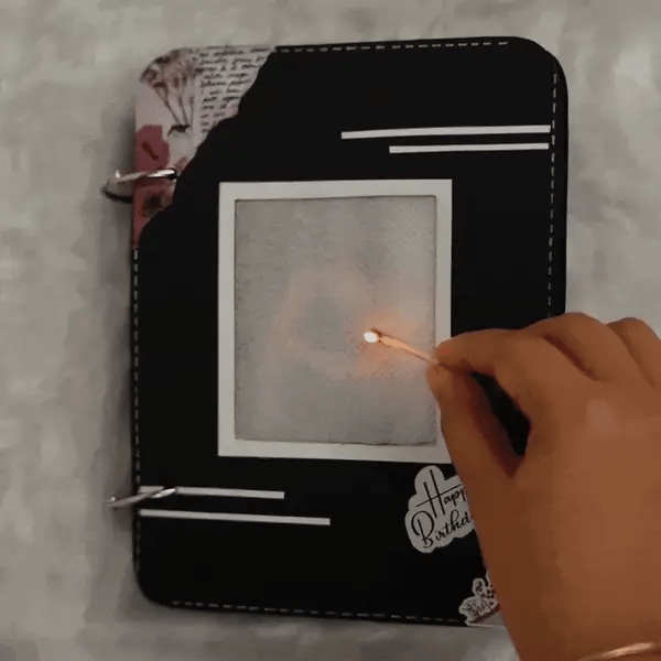 Handmade Personalized Scrapbook Album – Custom Memory Photo Book Gift