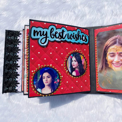 Personalized Explosion Box Scrapbook – Handmade Birthday Memory Gift Box