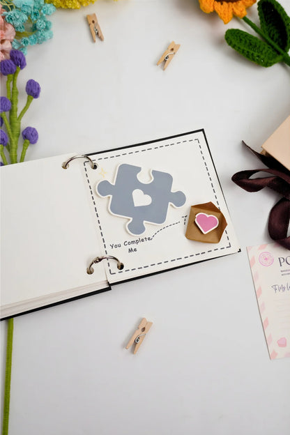 Mini Love Message Flipbook – Cute Romantic Pocket Gift for Couples