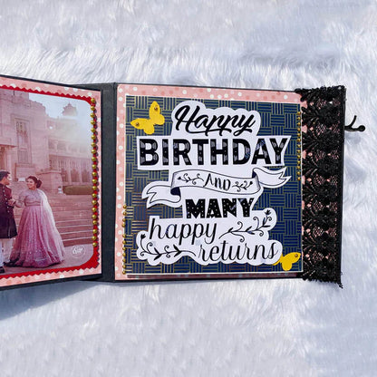 Personalized Explosion Box Scrapbook – Handmade Birthday Memory Gift Box