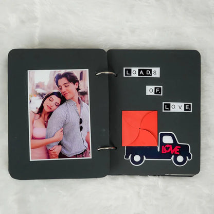 Handmade Personalized Scrapbook Album – Custom Memory Photo Book Gift