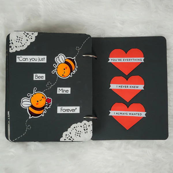Handmade Personalized Scrapbook Album – Custom Memory Photo Book Gift