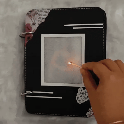 Handmade Personalized Scrapbook Album – Custom Memory Photo Book Gift