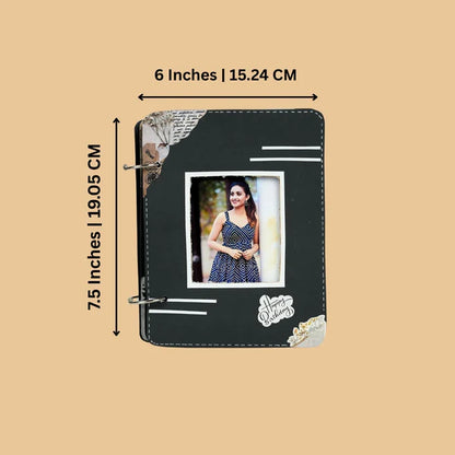Handmade Personalized Scrapbook Album – Custom Memory Photo Book Gift