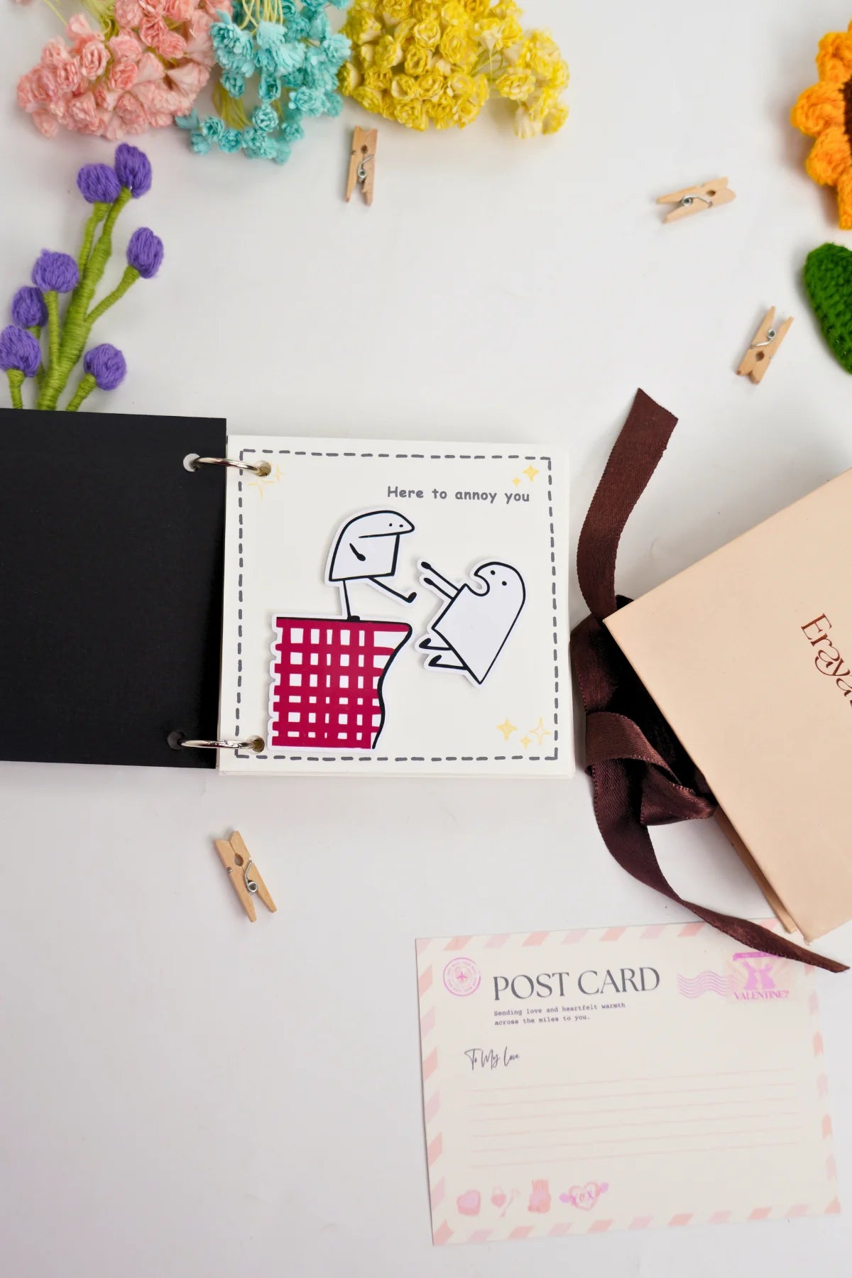 Mini Love Message Flipbook – Cute Romantic Pocket Gift for Couples