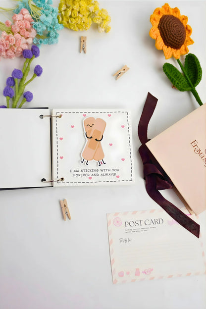 Mini Love Message Flipbook – Cute Romantic Pocket Gift for Couples