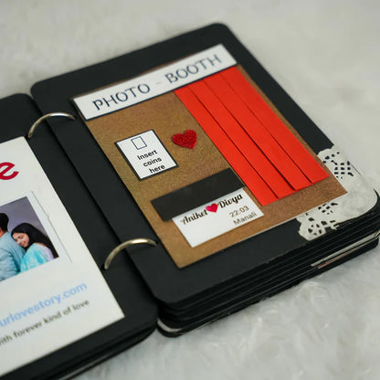 Handmade Personalized Scrapbook Album – Custom Memory Photo Book Gift
