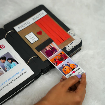 Handmade Personalized Scrapbook Album – Custom Memory Photo Book Gift