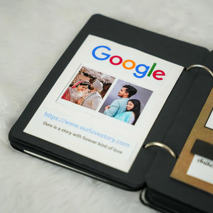 Handmade Personalized Scrapbook Album – Custom Memory Photo Book Gift