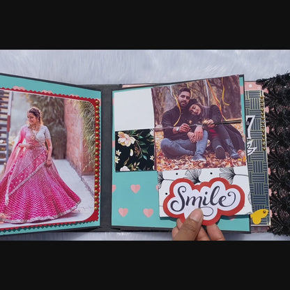 Personalized Explosion Box Scrapbook – Handmade Birthday Memory Gift Box